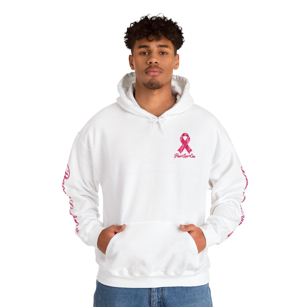 Pink Ribbon Breast Cancer Awareness Hoodie