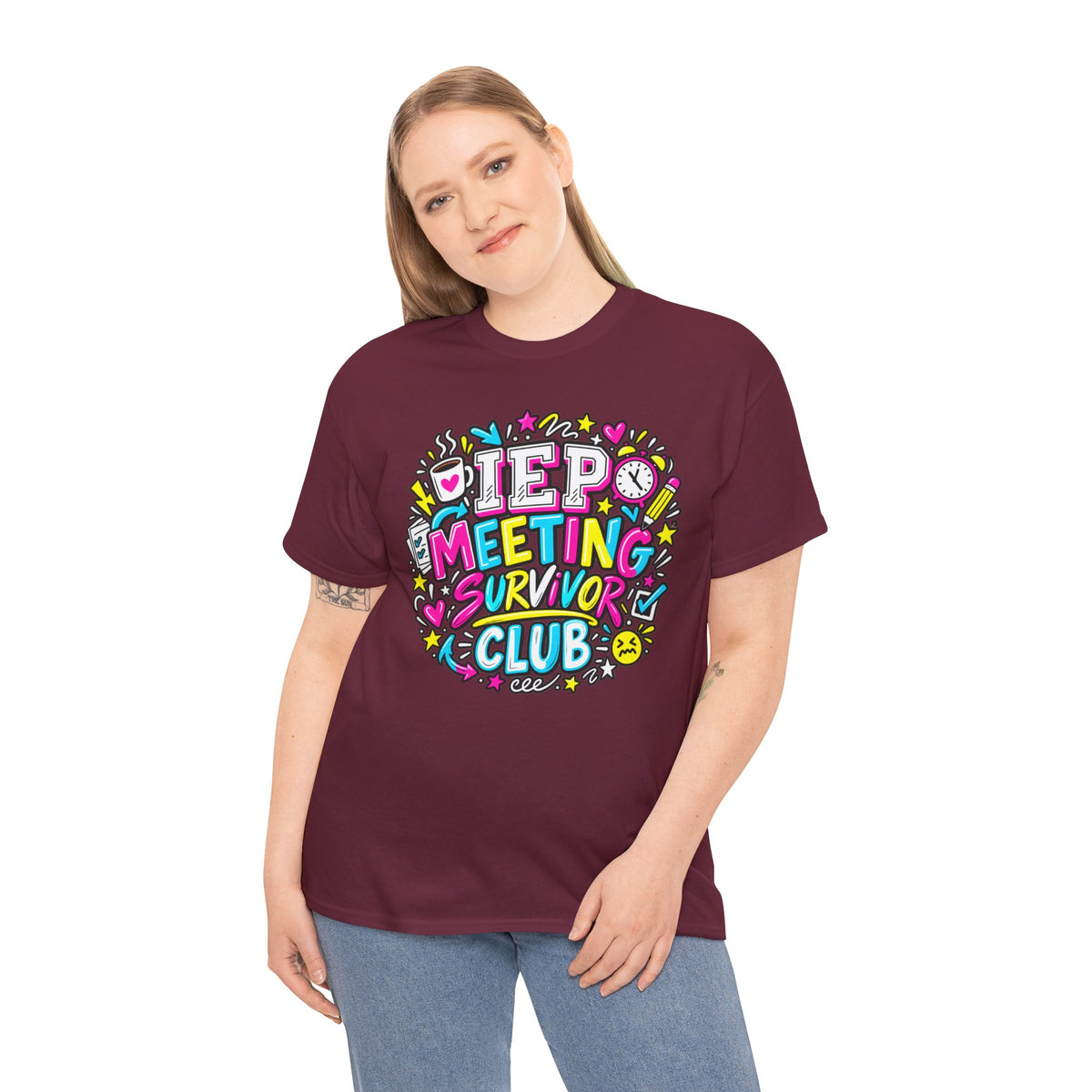 Video Meeting Survivor Club T-Shirt — Funny Remote Work Tee