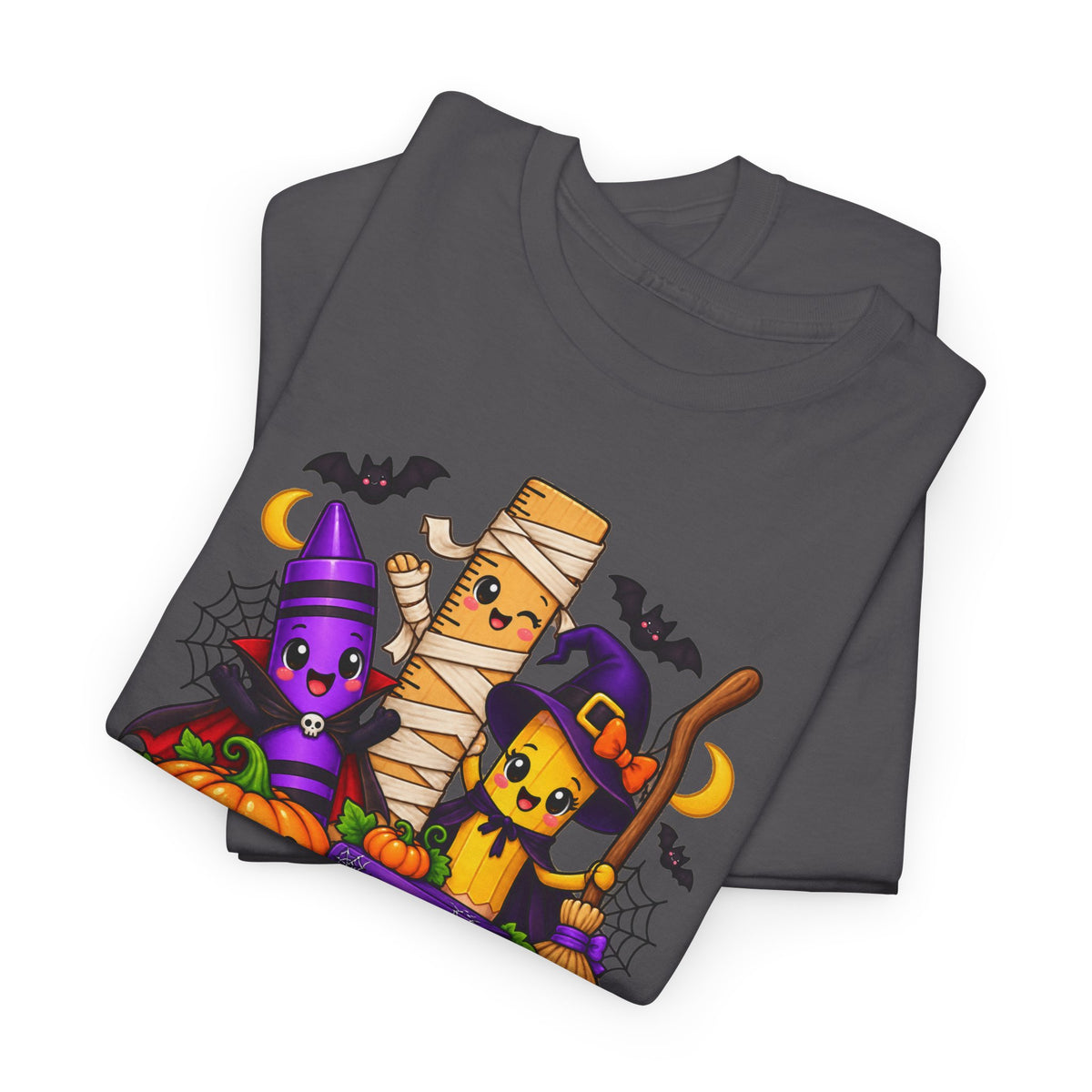 Halloween Teacher Tee — "What A Boo-tiful Day To Learn" Kids' Classroom Shirt