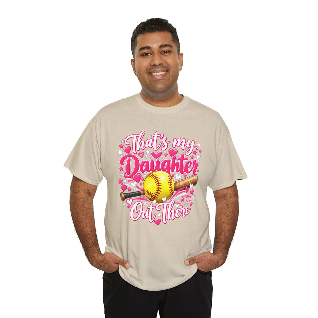 That’s My Daughter Out There Softball T-Shirt