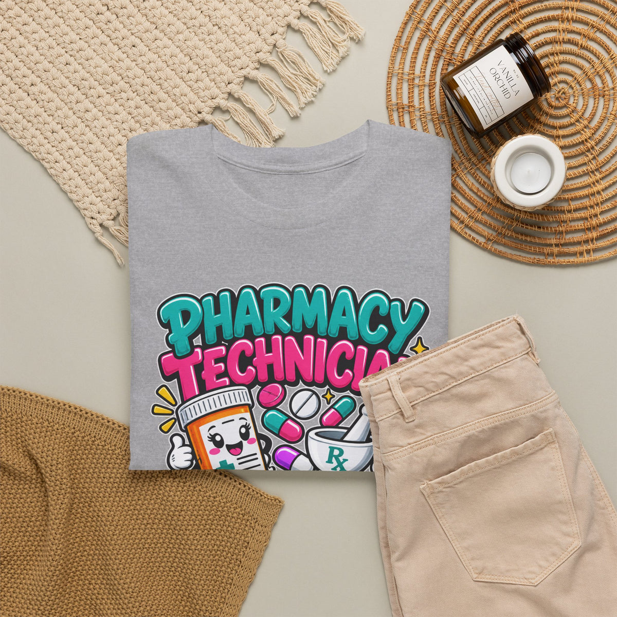 Pharmacy Technician T‑Shirt — "Slinging Pills to Pay the Bills" Graphic Tee
