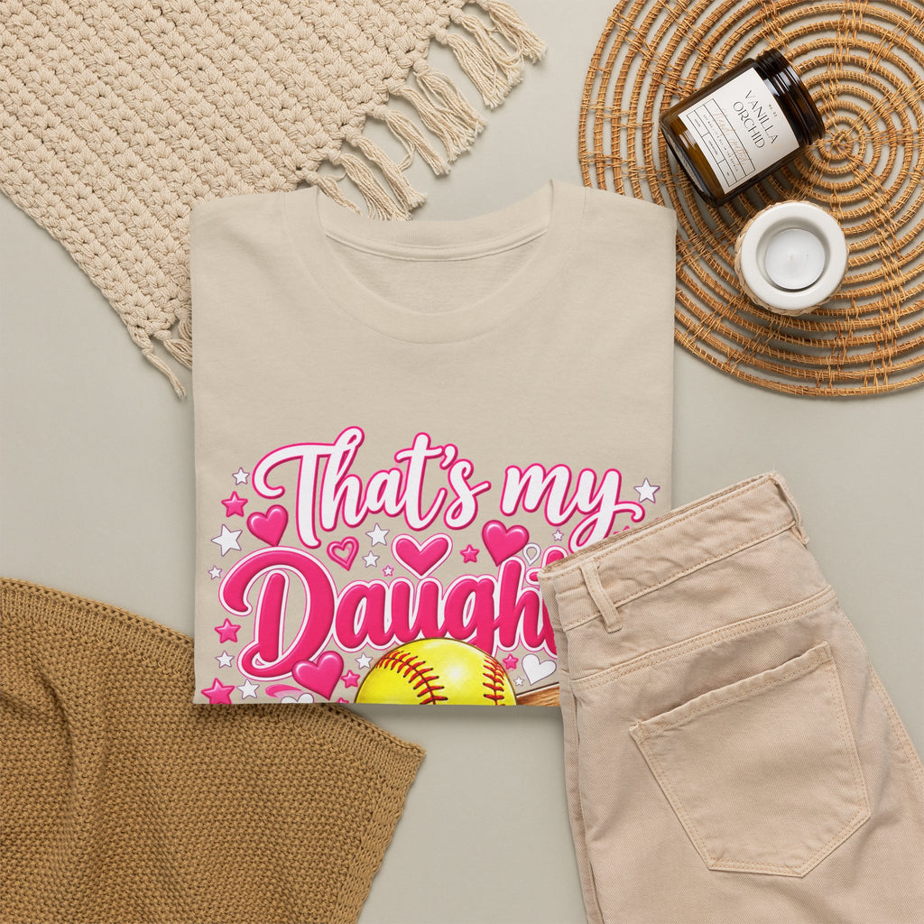 That’s My Daughter Out There Softball T-Shirt