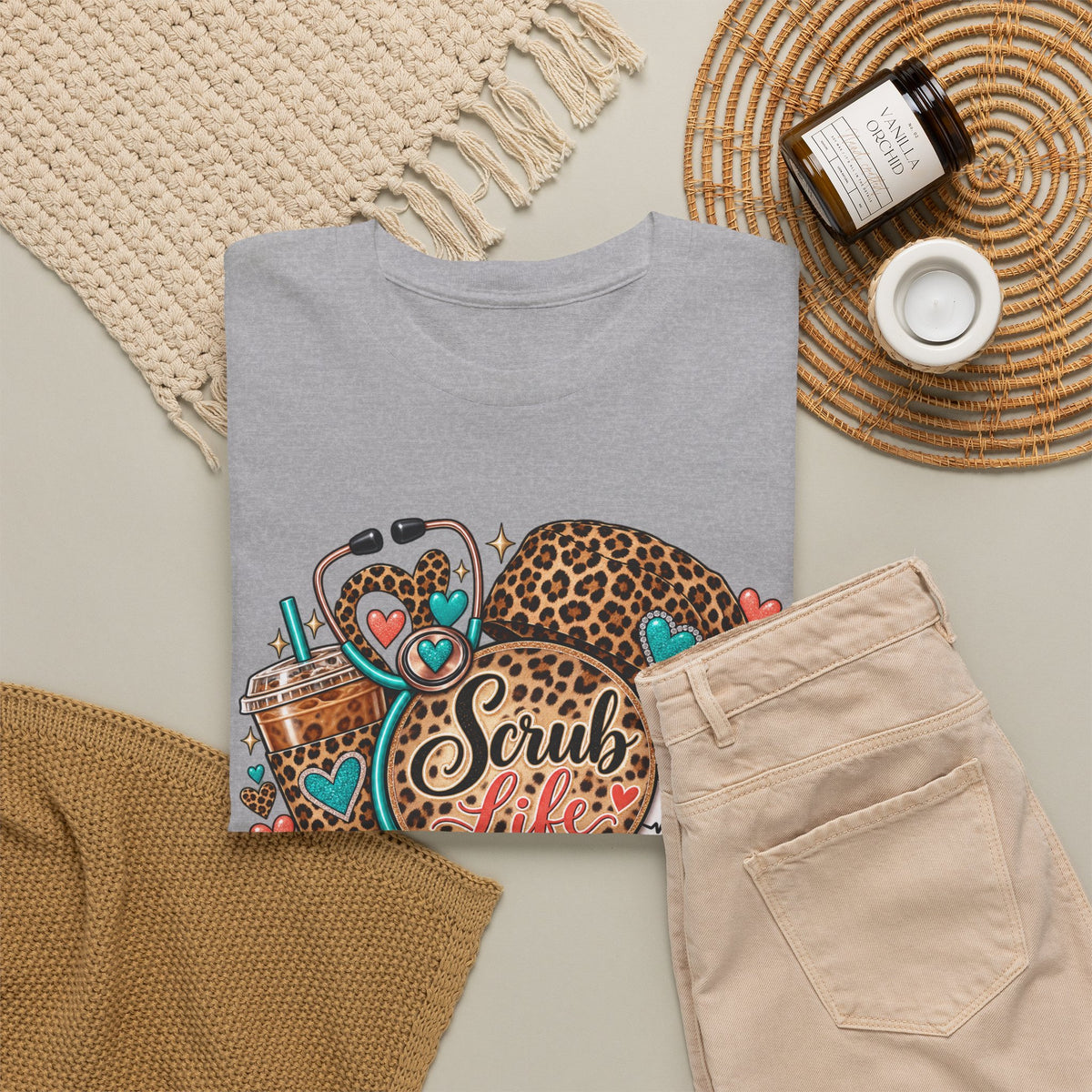 Scrub Life Graphic Tee