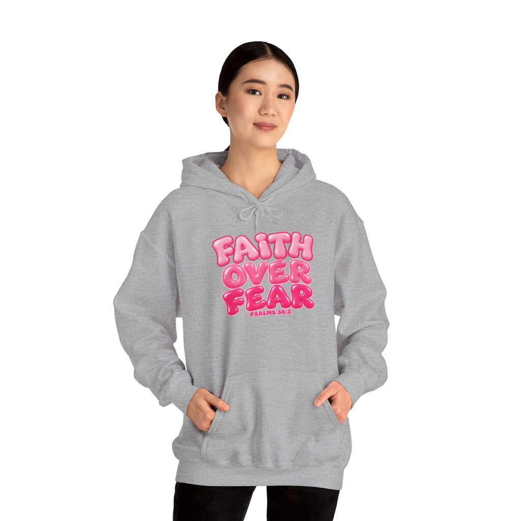 Faith Over Fear Inspirational Hoodie