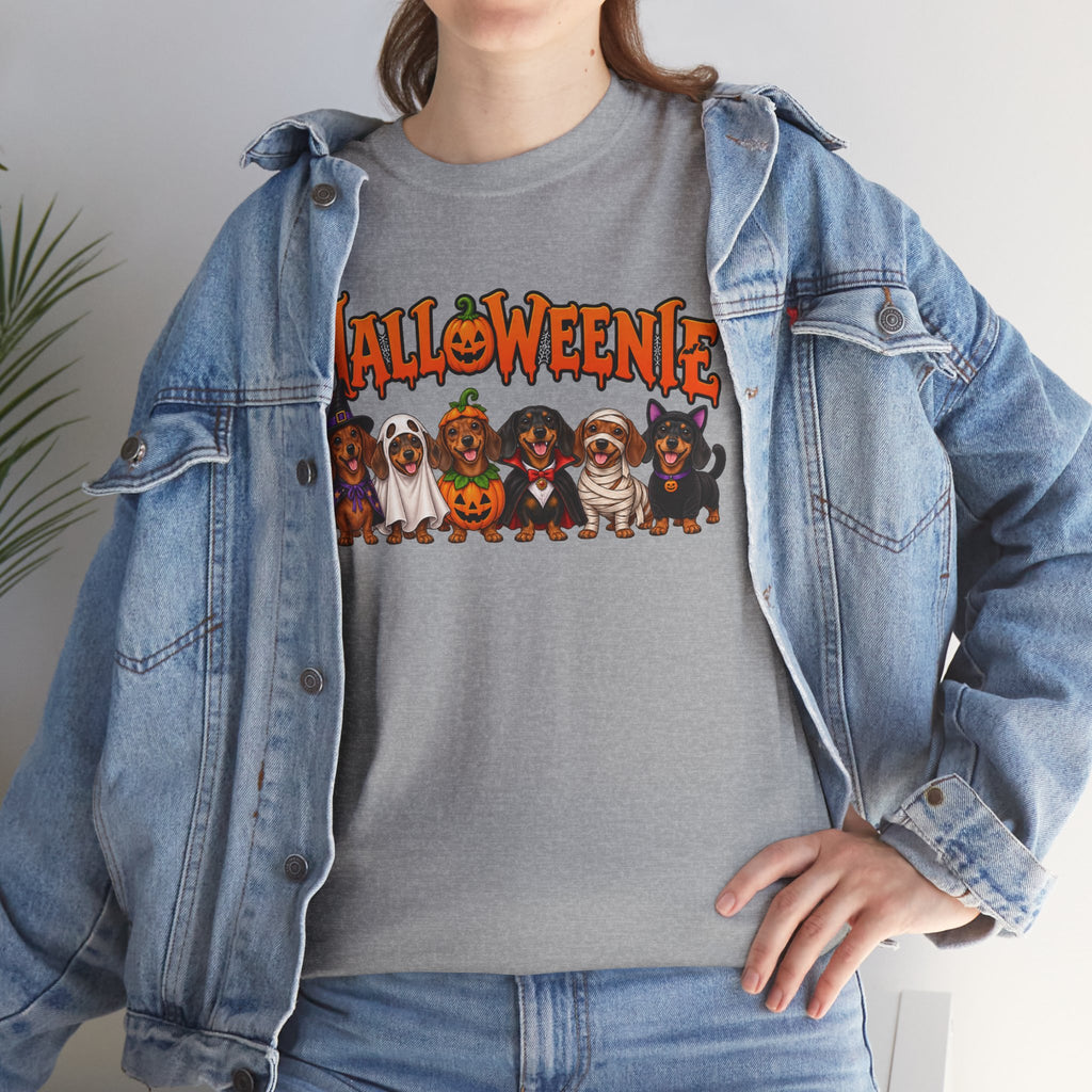 Halloweenie Dachshund T-Shirt | Halloween Dog Graphic
