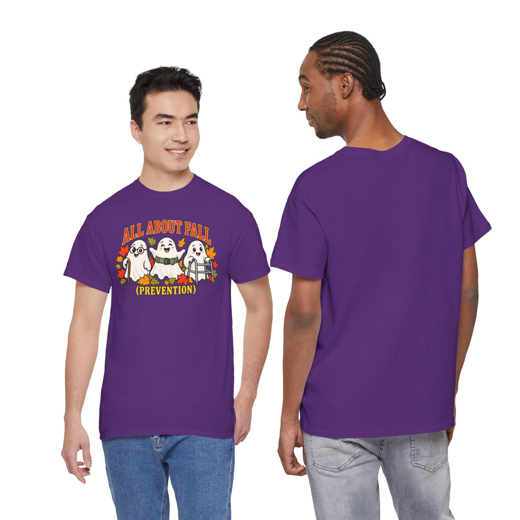 All About Fall (Prevention) Ghost Tee — Cute Halloween Autumn T-Shirt