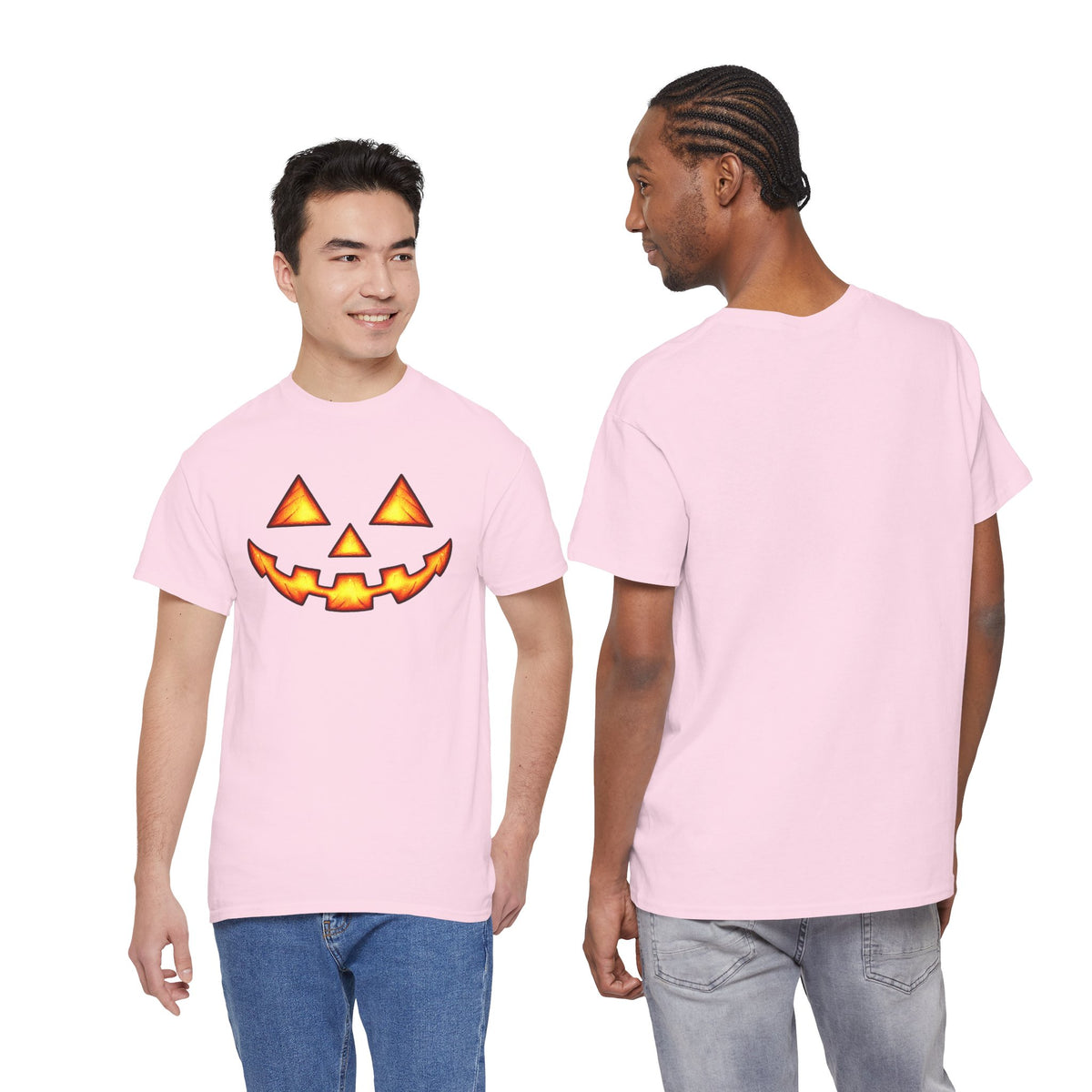 Halloween Jack-O'-Lantern Happy T-Shirt