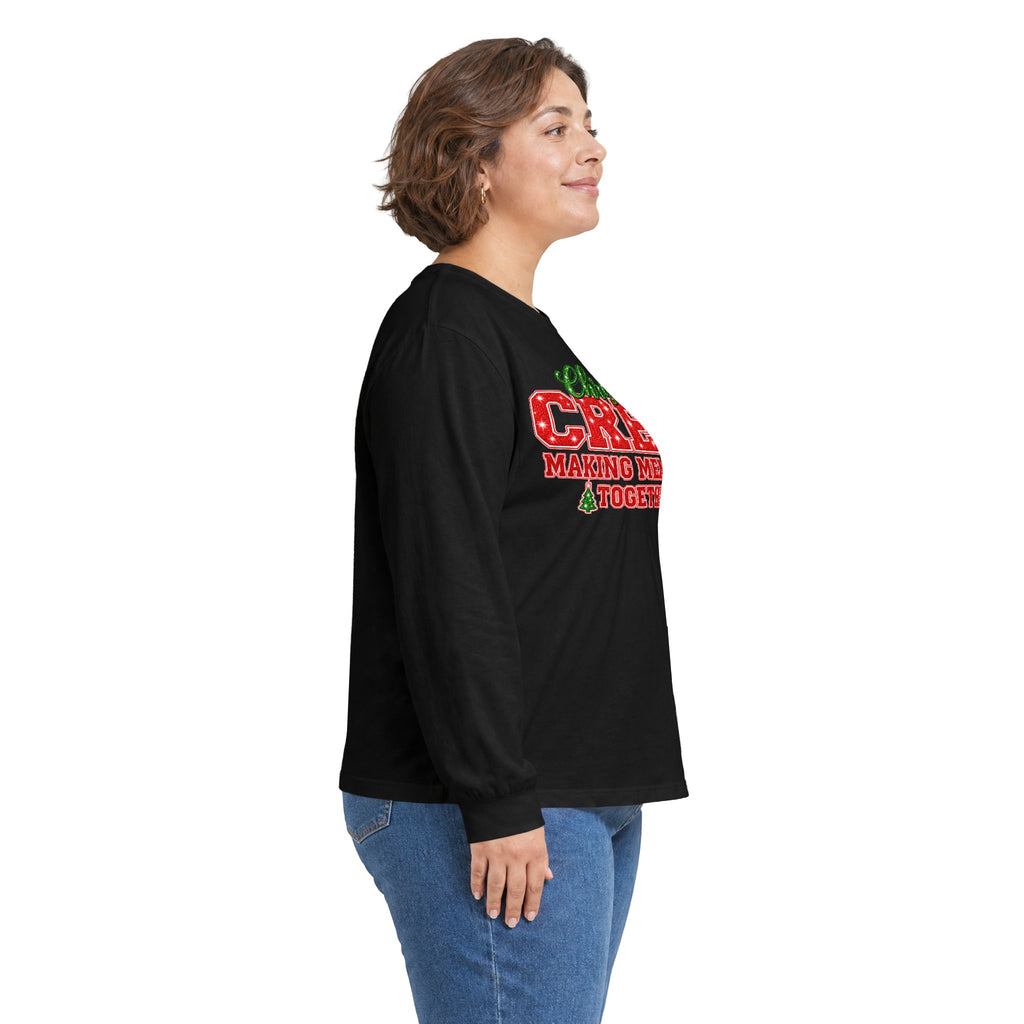 Christmas Crew Making Memories Together Long Sleeve Tee