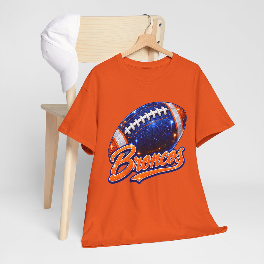 Broncos Football T-Shirt — Galaxy Football Graphic Tee