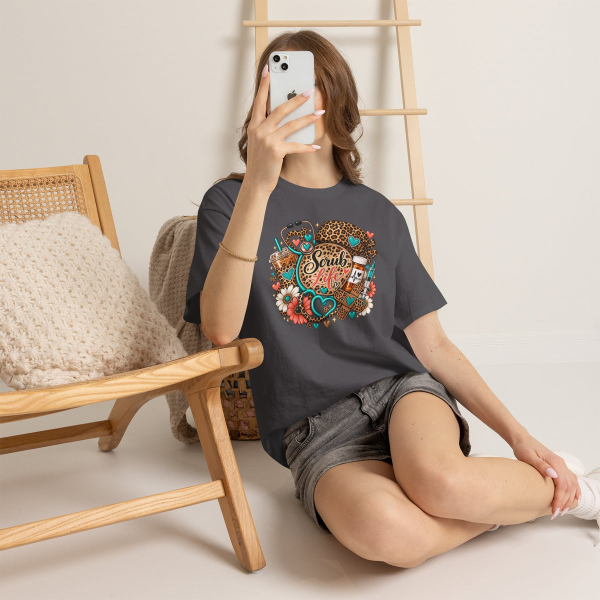 Scrub Life Graphic Tee