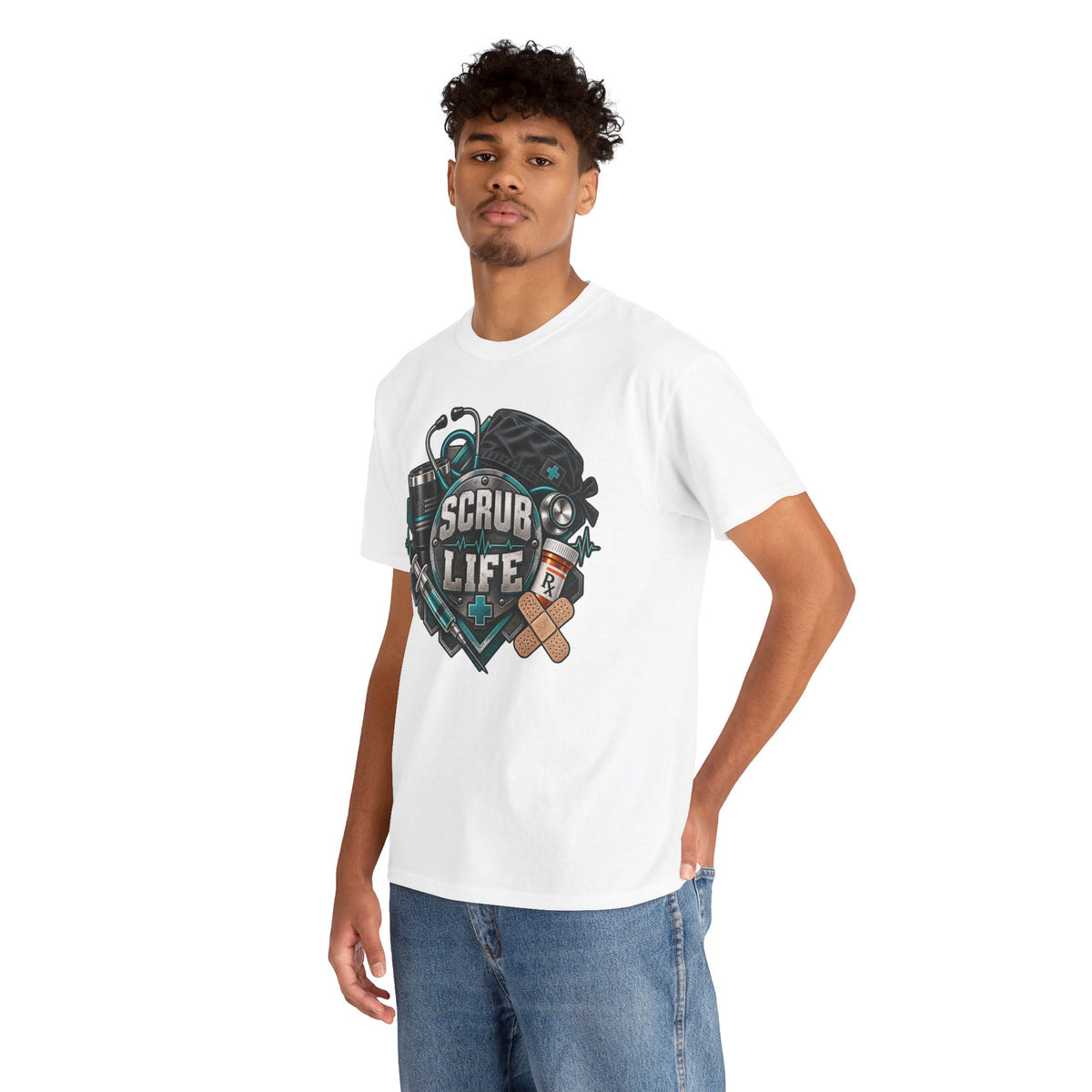 Scrub Life T-Shirt – Nurse & Healthcare Worker Graphic Tee