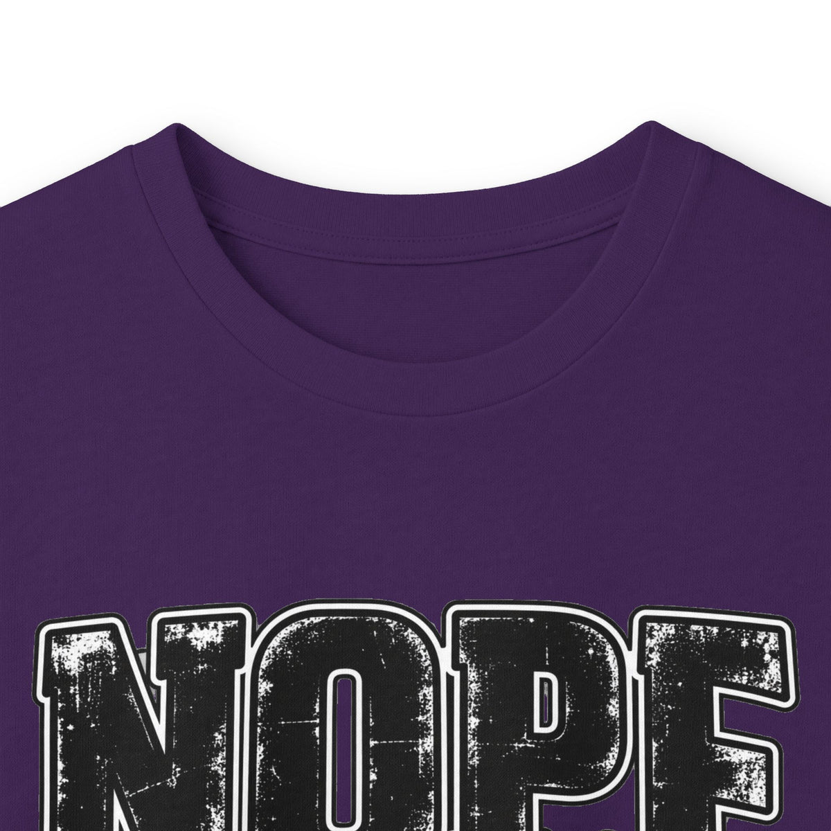 Nope Not Today Long Sleeve Tee — Funny Sarcastic Graphic Shirt