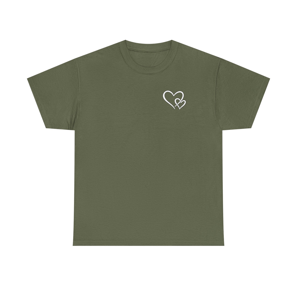 Inspirational Heart T-Shirt – "To the Person Behind Me: You Are Amazing, Beautiful and Enough" Motivational Tee