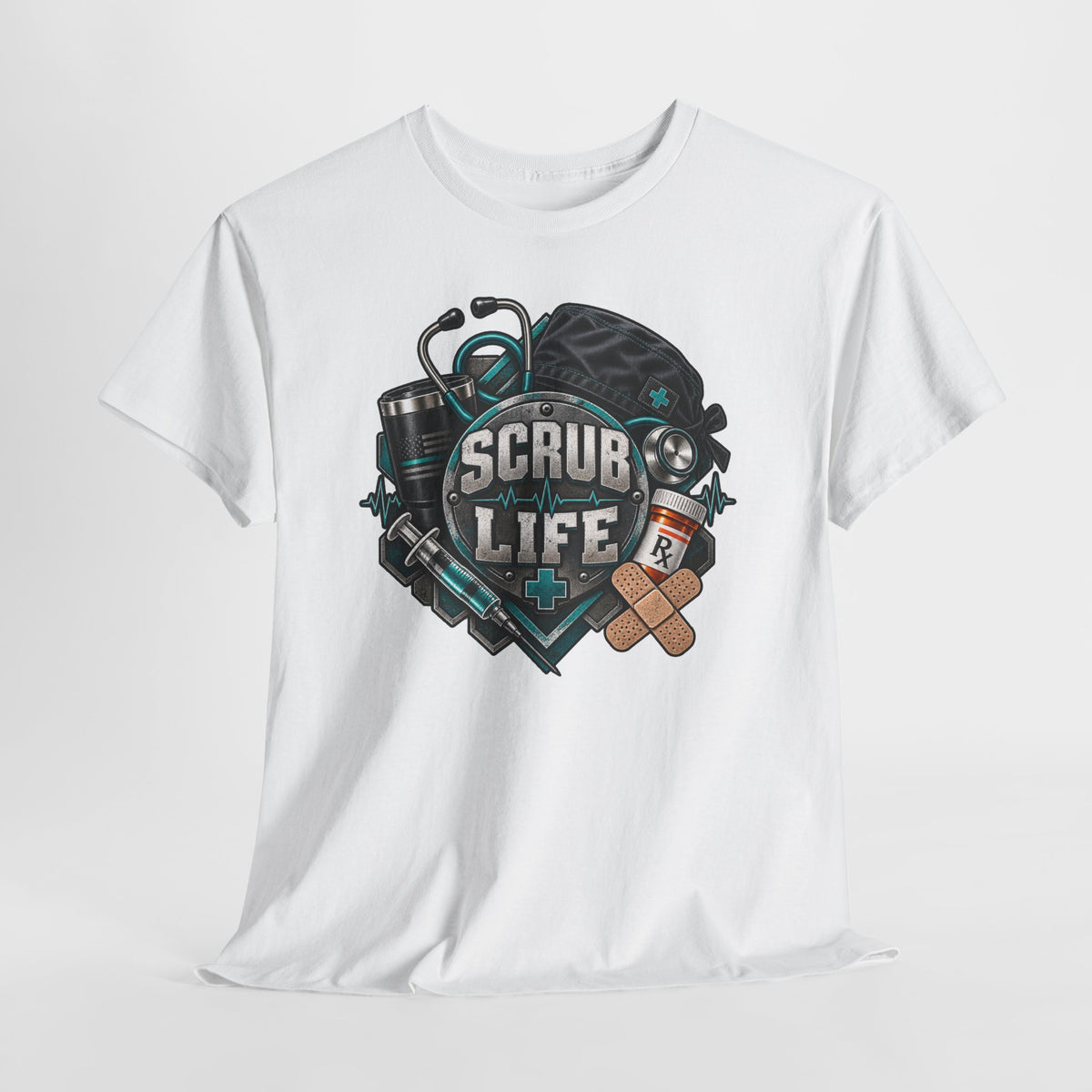 Scrub Life T-Shirt – Nurse & Healthcare Worker Graphic Tee