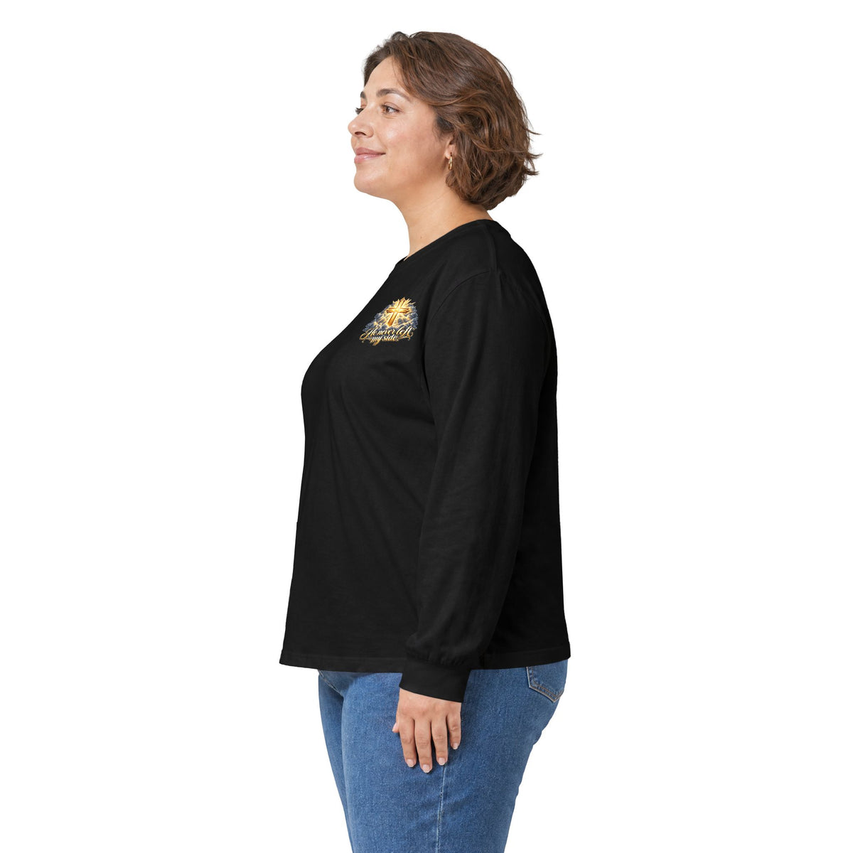 He Is Risen Christian Long Sleeve Tee