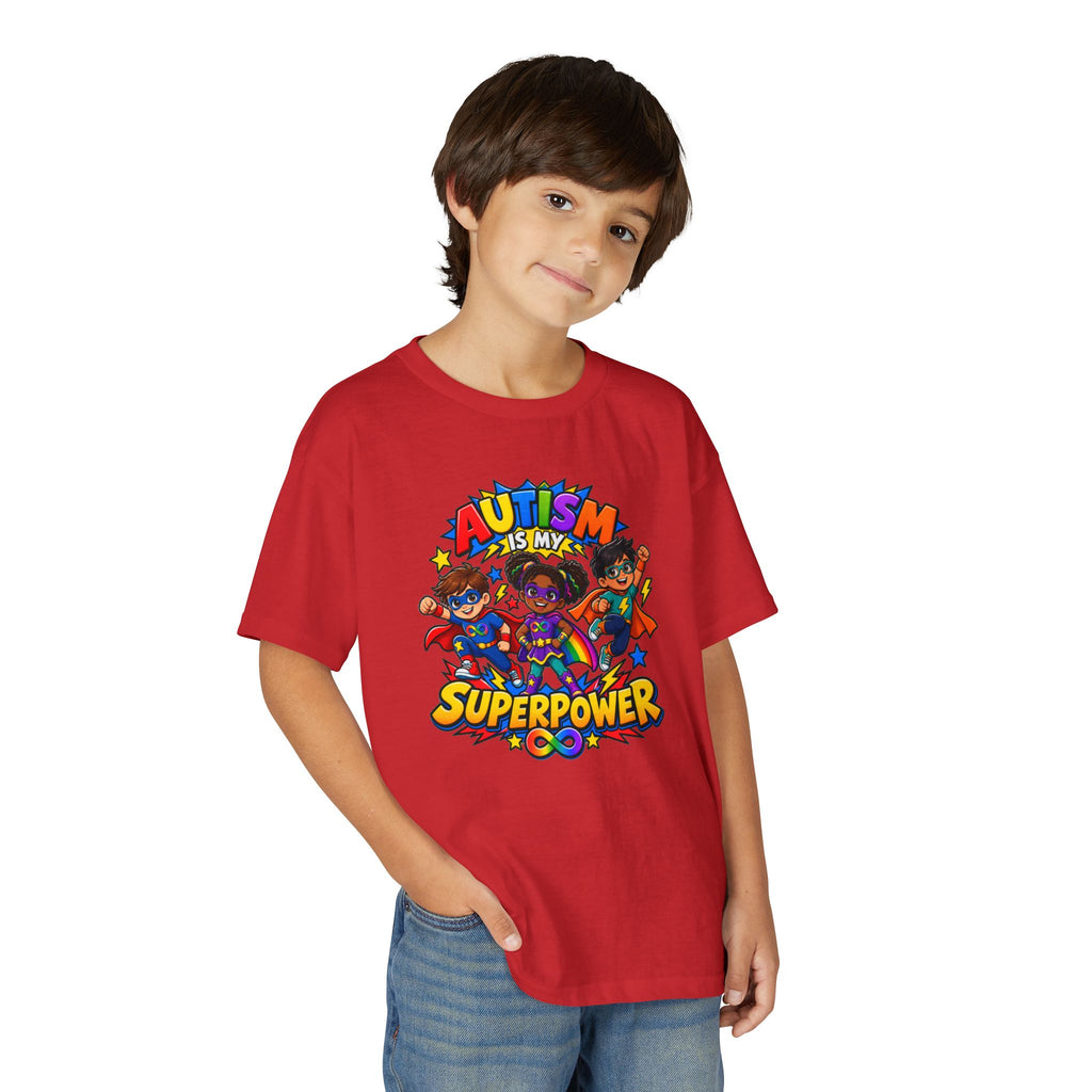 Autism Is My Superpower Youth T-Shirt