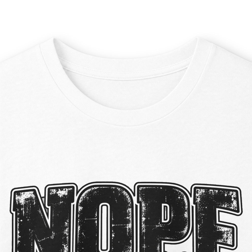 Nope Not Today Long Sleeve Tee — Funny Sarcastic Graphic Shirt