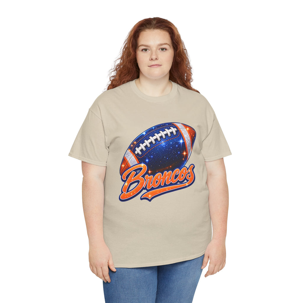 Broncos Football T-Shirt — Galaxy Football Graphic Tee