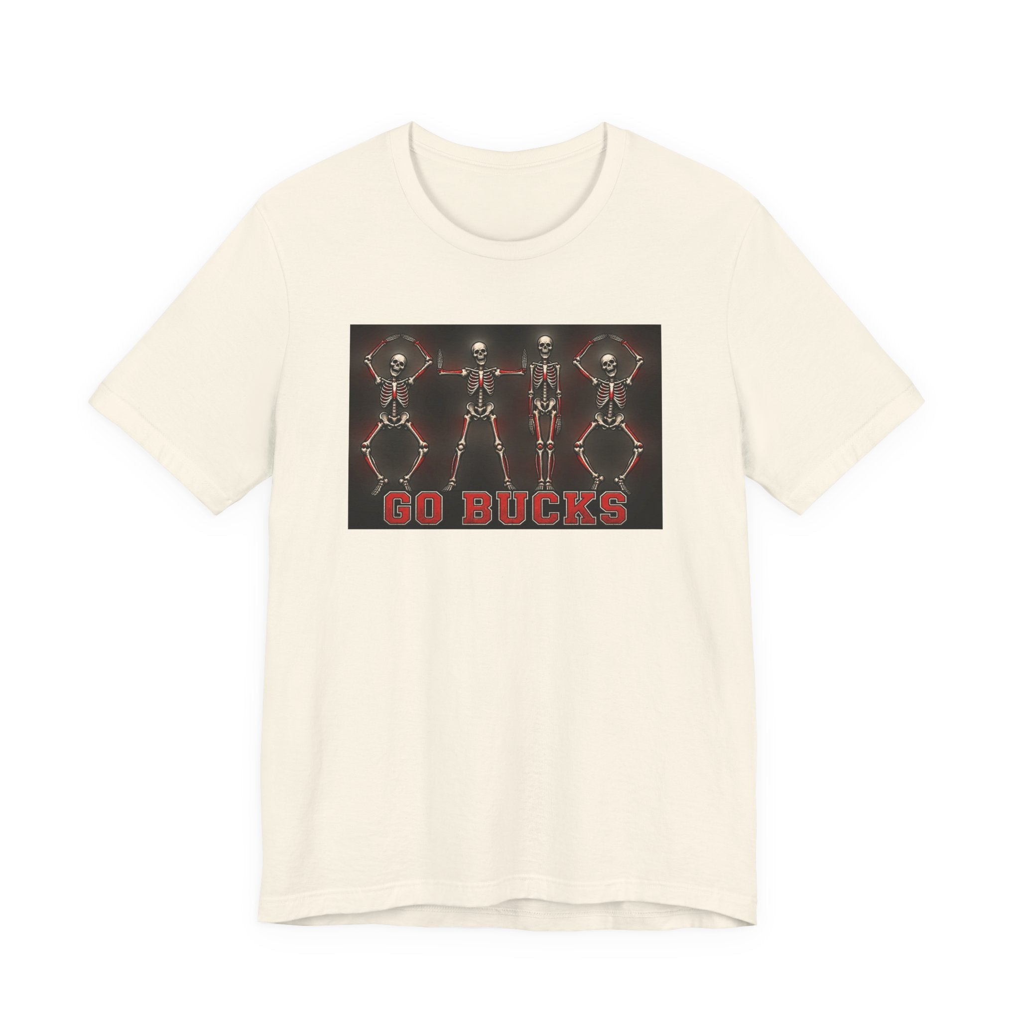 Go Bucks T-Shirt — Dancing Skeletons College Game Day Tee