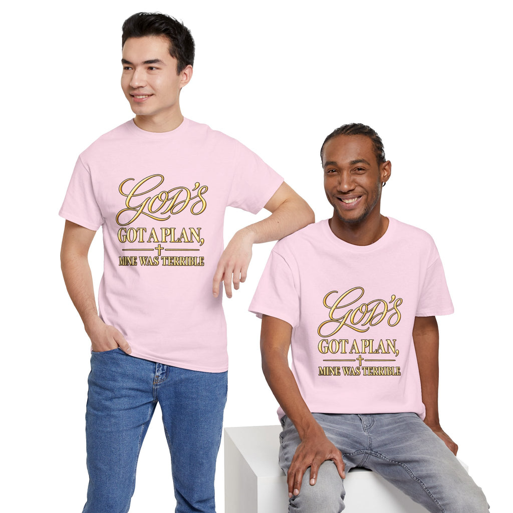 God's Got a Plan T‑Shirt — Inspirational Christian Faith Tee
