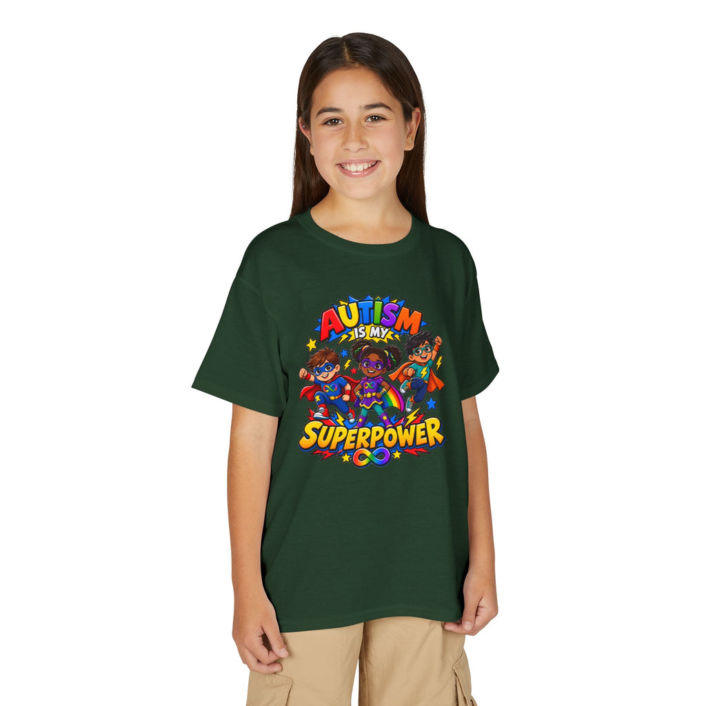 Autism Is My Superpower Youth T-Shirt