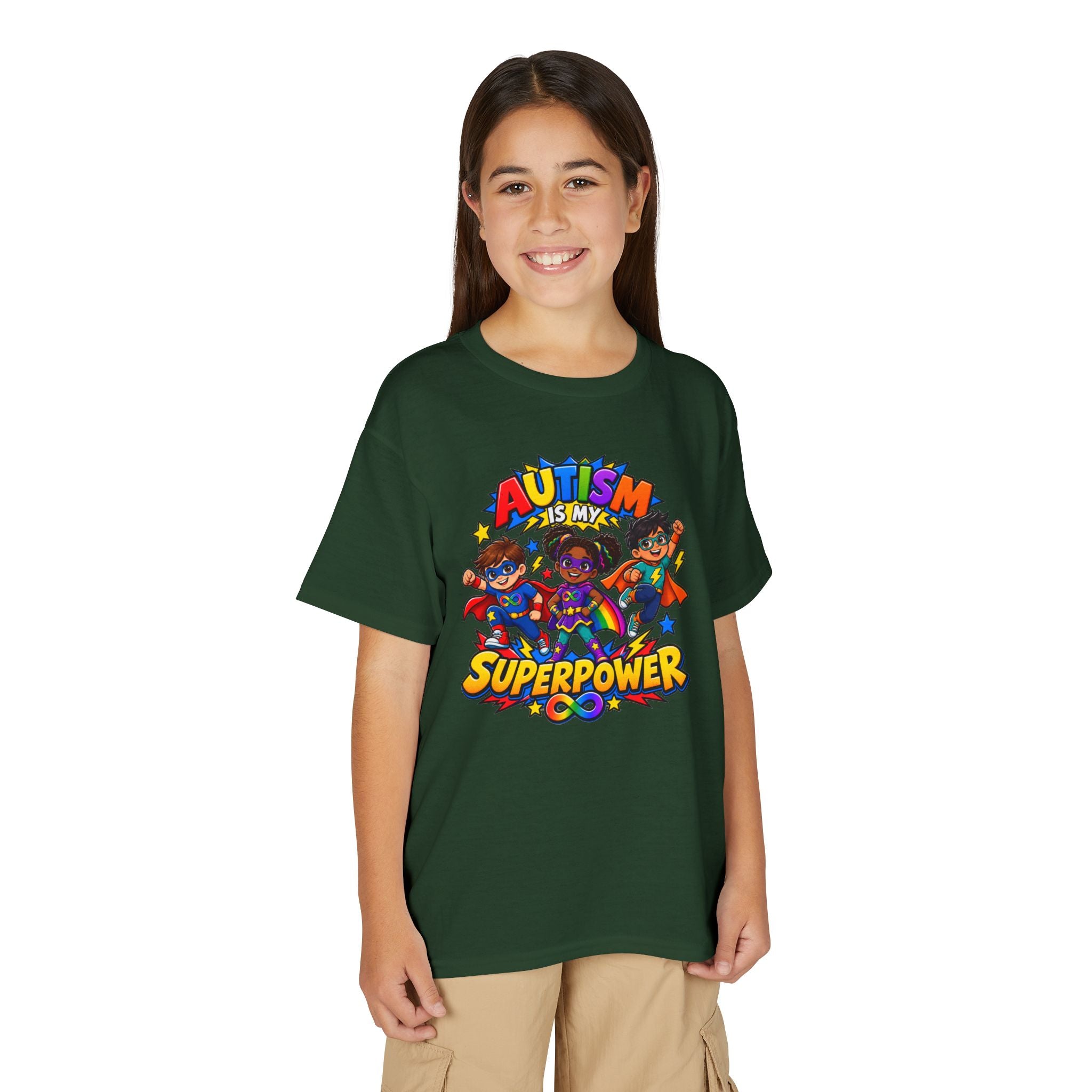 Autism Is My Superpower Youth T-Shirt