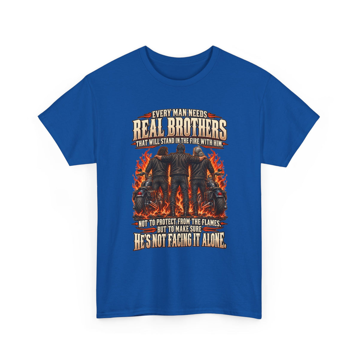 Real Brothers Graphic T-Shirt – Brotherhood and Strength