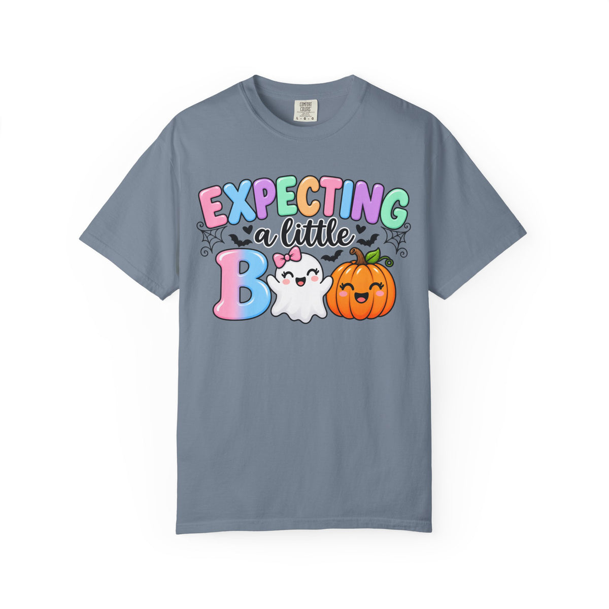 Expecting a Little Boo Maternity T-Shirt — Cute Halloween Pregnancy Tee