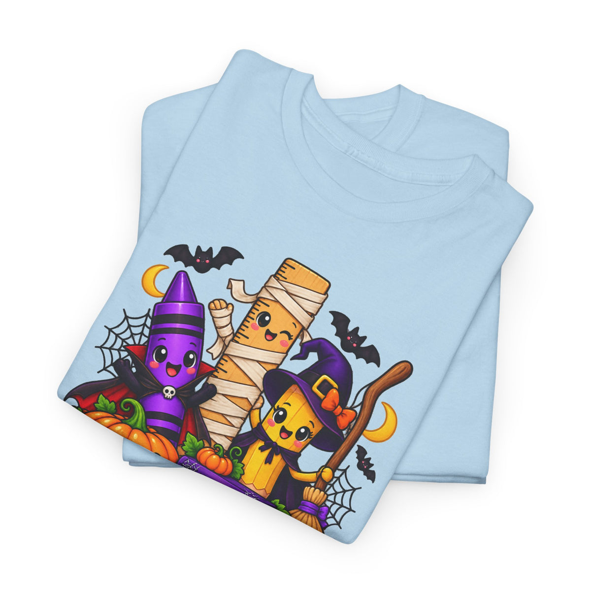 Halloween Teacher Tee — "What A Boo-tiful Day To Learn" Kids' Classroom Shirt