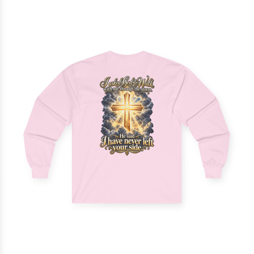 He Is Risen Christian Long Sleeve Tee