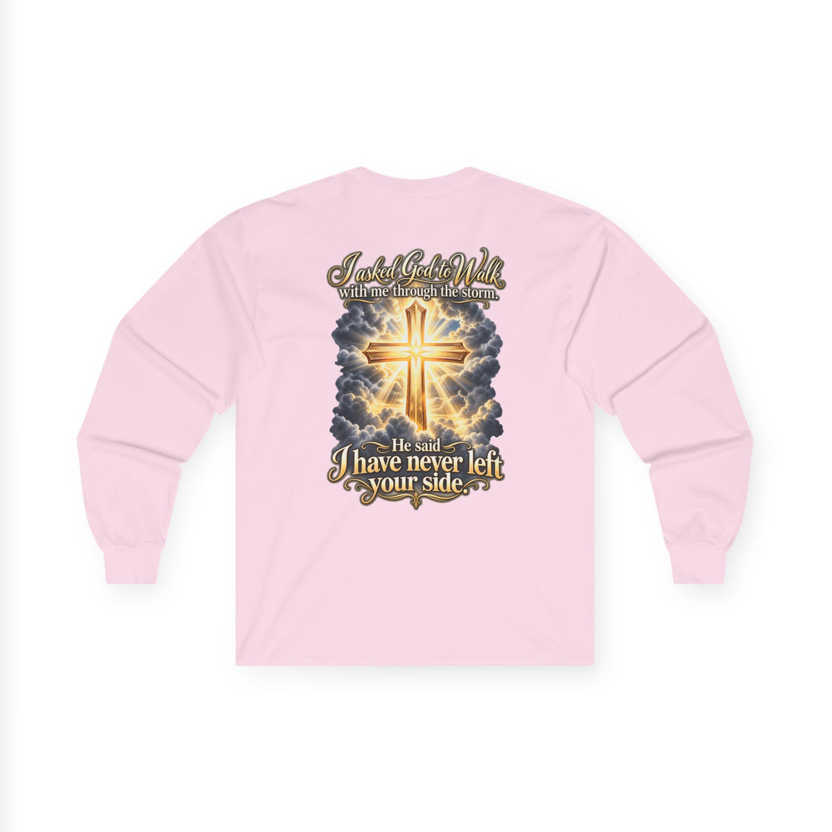 He Is Risen Christian Long Sleeve Tee
