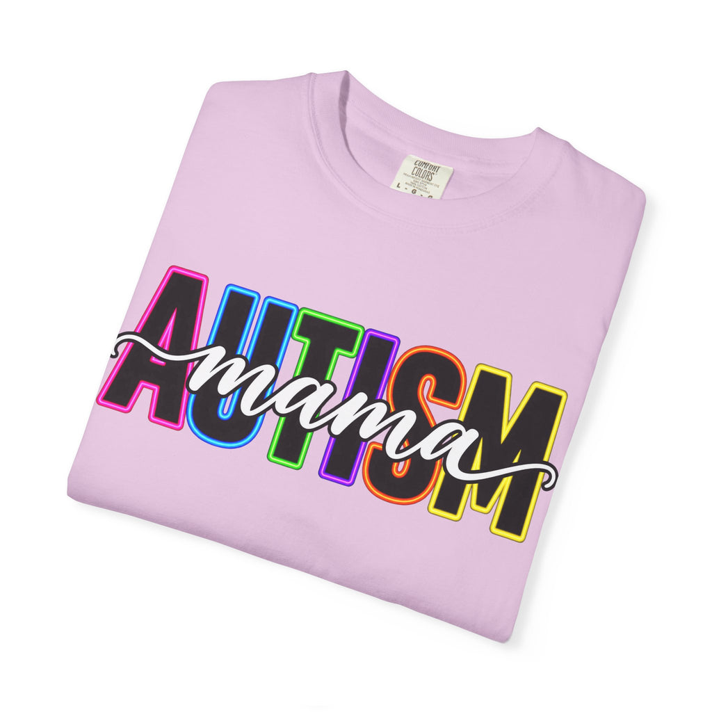 Autism Mama T-Shirt — Colorful Pride Support Tee for Moms