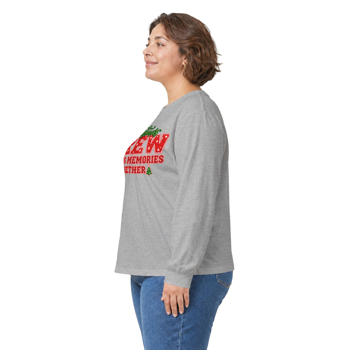 Christmas Crew Making Memories Together Long Sleeve Tee