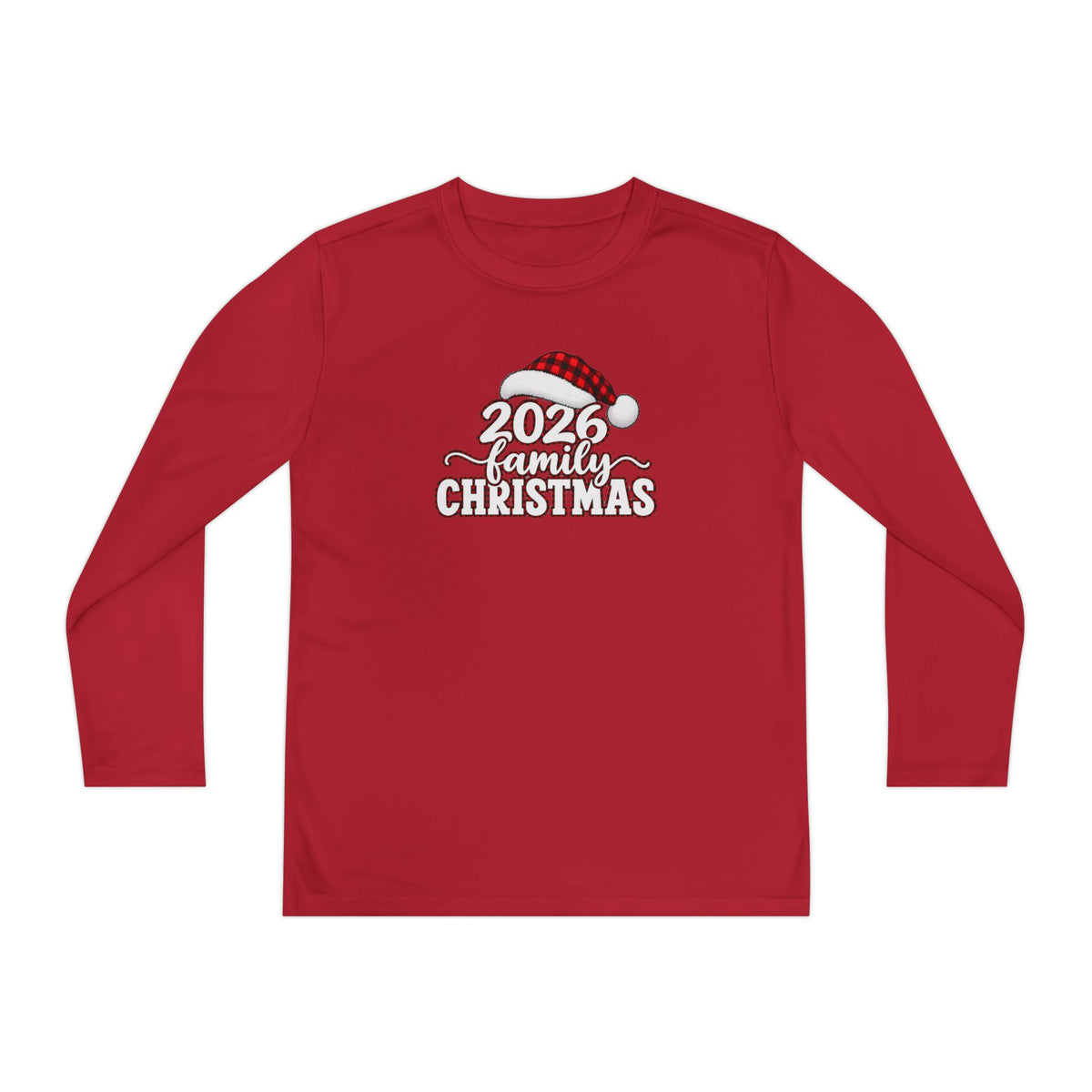 2026 Family Christmas Youth Long Sleeve Tee
