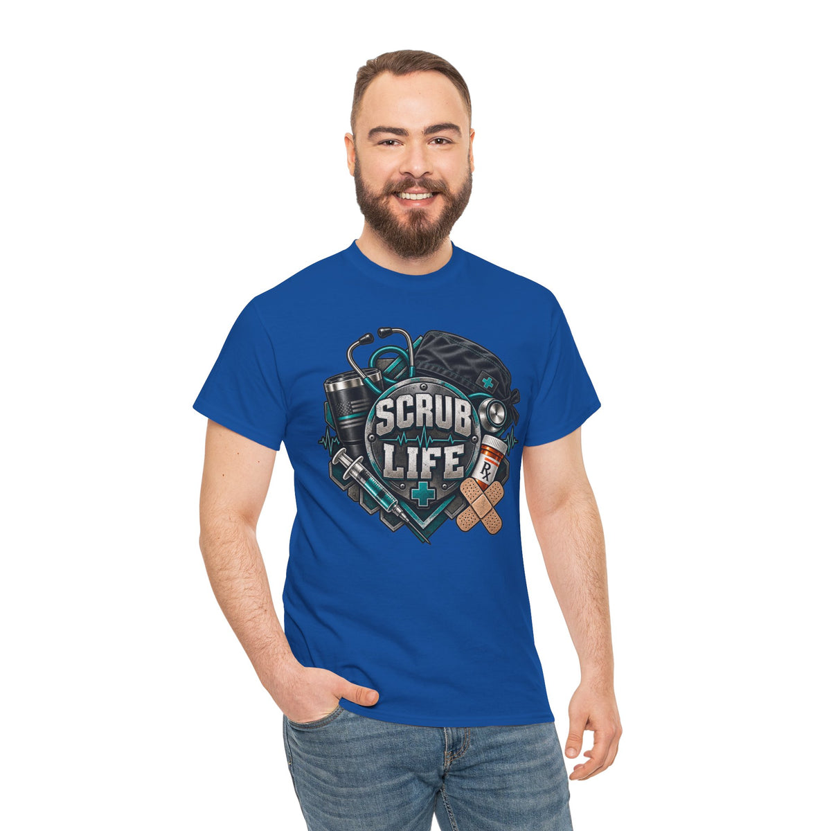 Scrub Life T-Shirt – Nurse & Healthcare Worker Graphic Tee