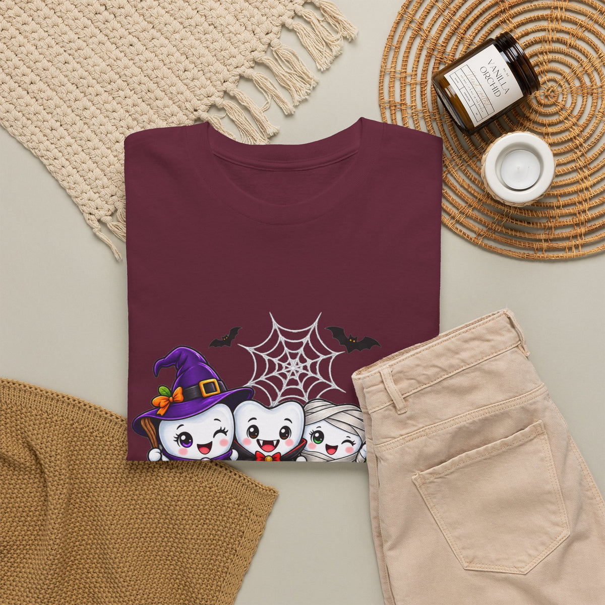 Halloween Teeth T-Shirt | Cute Dental Costume Graphic