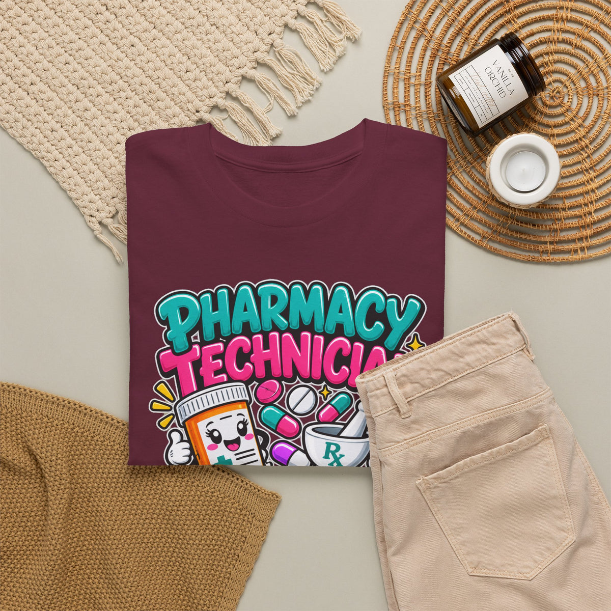 Pharmacy Technician T‑Shirt — "Slinging Pills to Pay the Bills" Graphic Tee