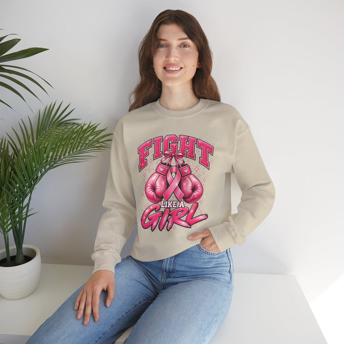 Fight Like a Girl Boxing Sweatshirt