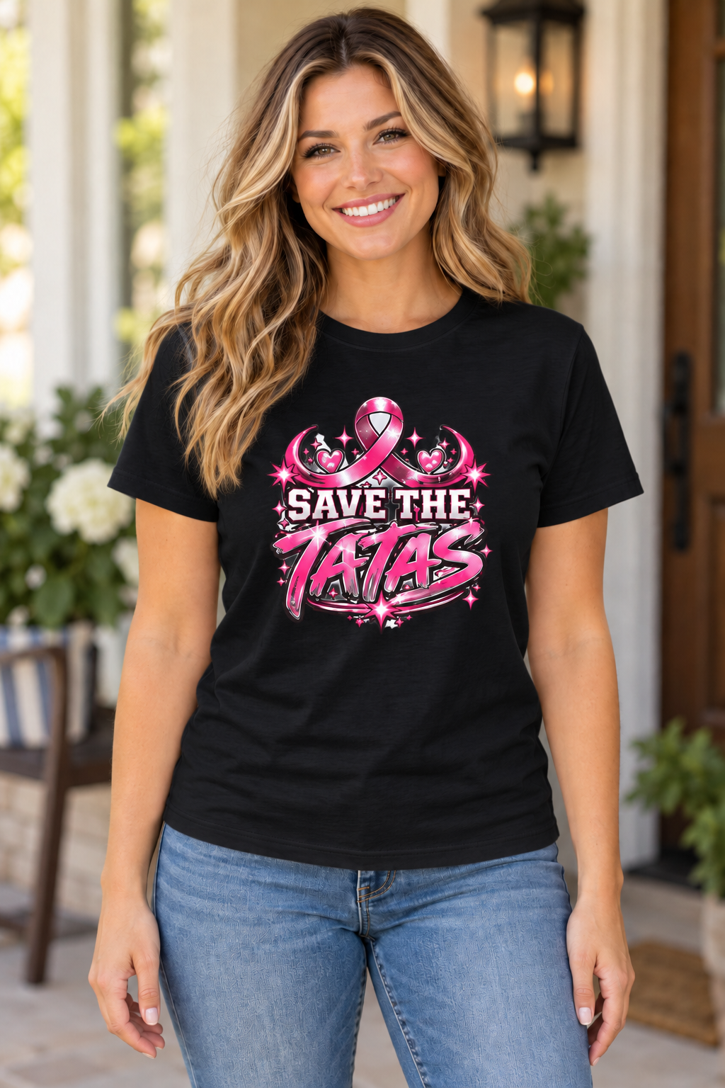 Save The Tatas Breast Cancer Awareness T-Shirt
