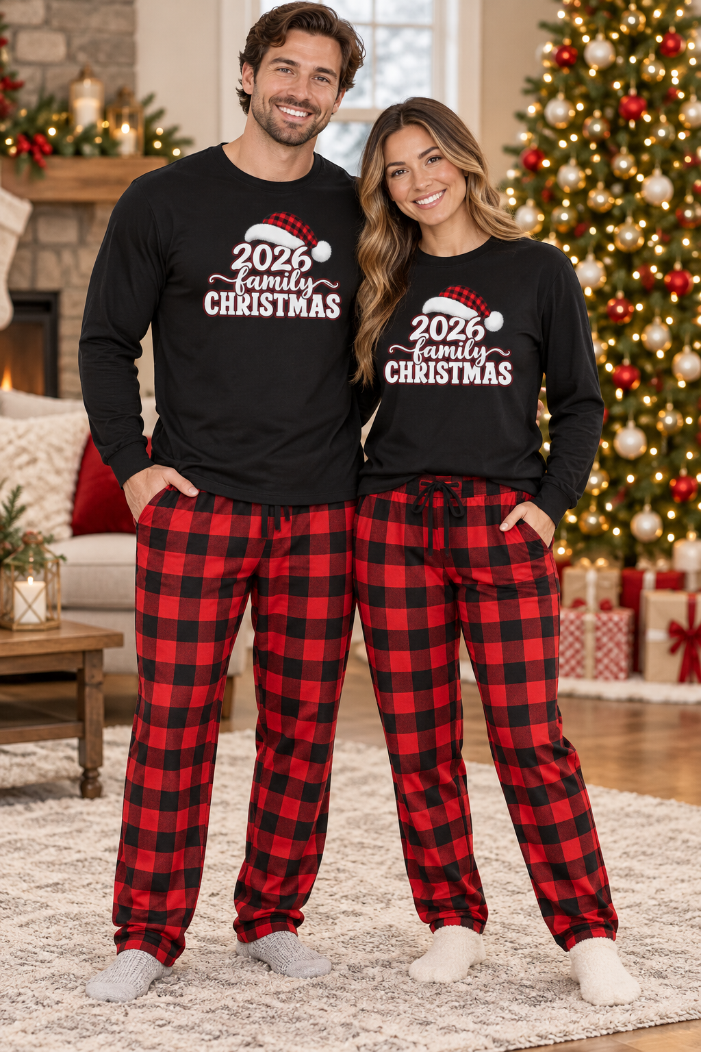 2026 Family Christmas Long Sleeve Tee