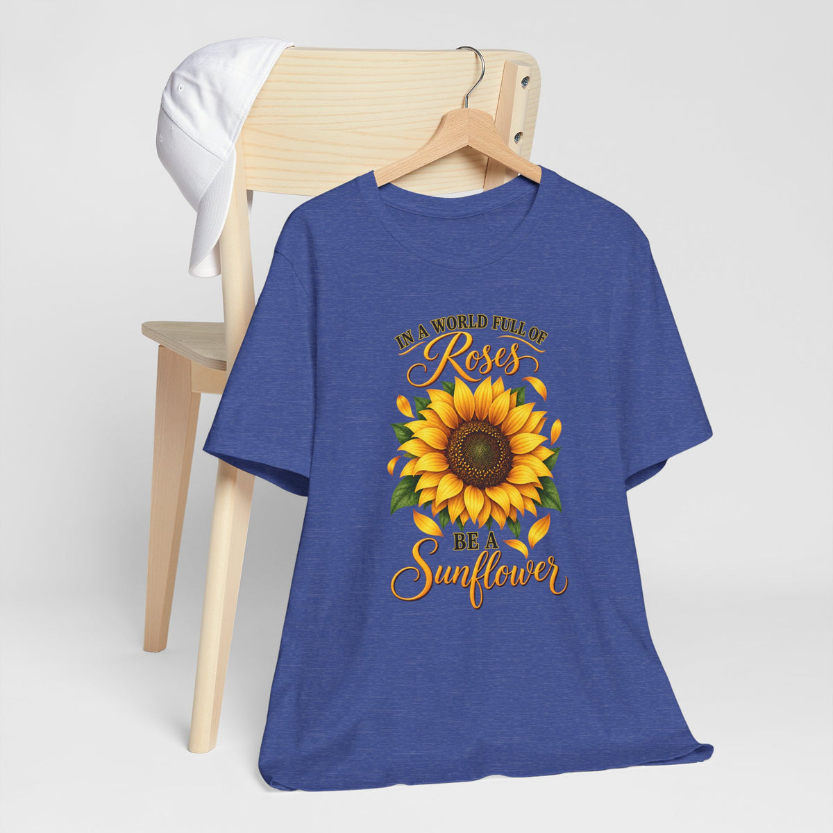 Be a Sunflower T-Shirt | Inspirational Floral Graphic