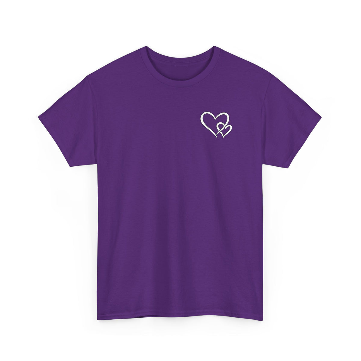 Inspirational Heart T-Shirt – "To the Person Behind Me: You Are Amazing, Beautiful and Enough" Motivational Tee
