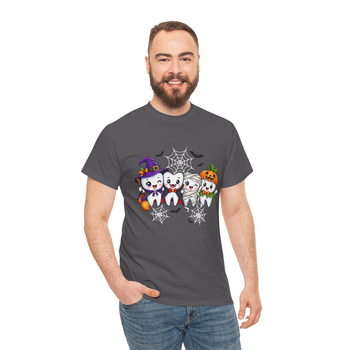 Halloween Teeth T-Shirt | Cute Dental Costume Graphic