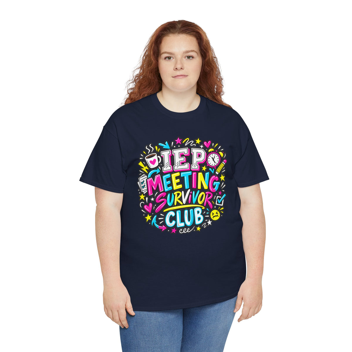 Video Meeting Survivor Club T-Shirt — Funny Remote Work Tee