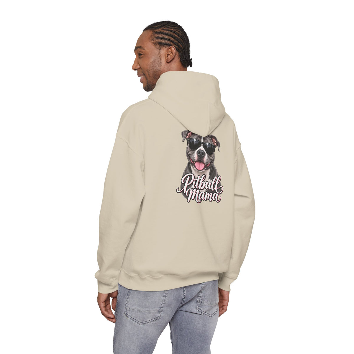 Pitbull Mama Hoodie — Cute Pitbull Dog Mom Pullover
