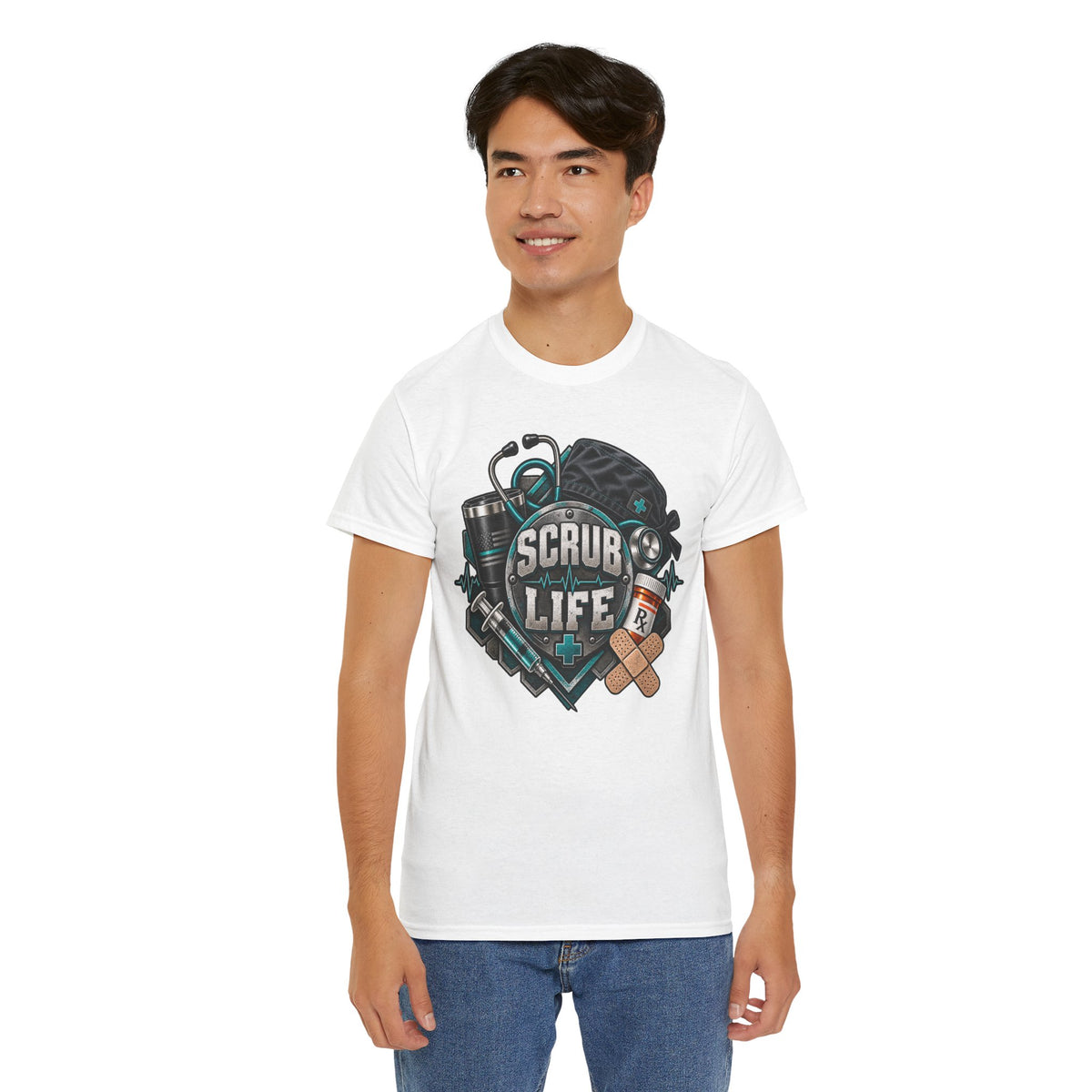 Scrub Life T-Shirt – Nurse & Healthcare Worker Graphic Tee