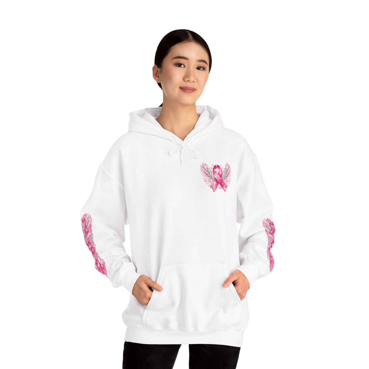 Pink Ribbon Breast Cancer Awareness Hoodie