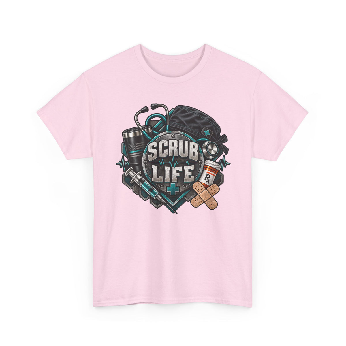Scrub Life T-Shirt – Nurse & Healthcare Worker Graphic Tee