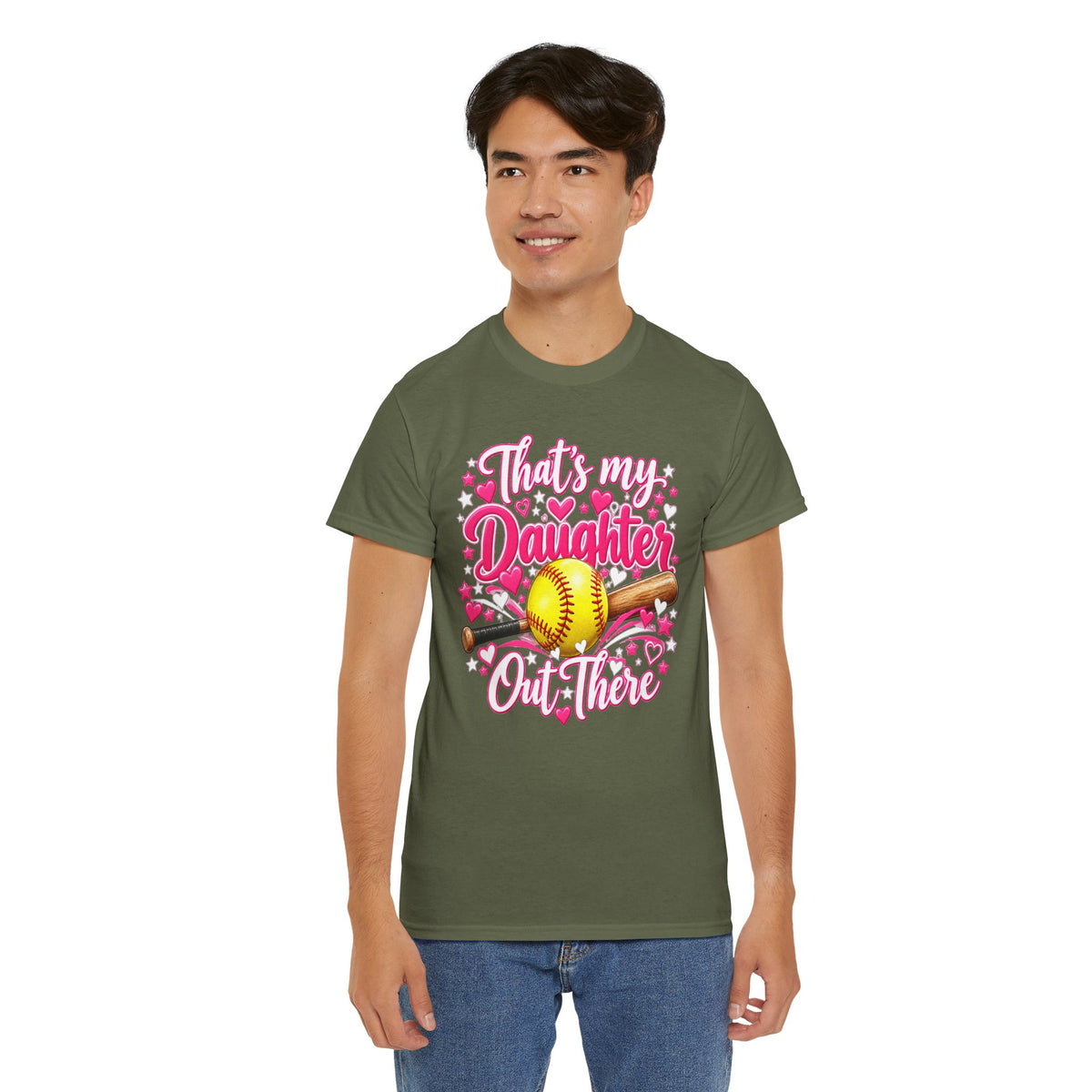 That’s My Daughter Out There Softball T-Shirt