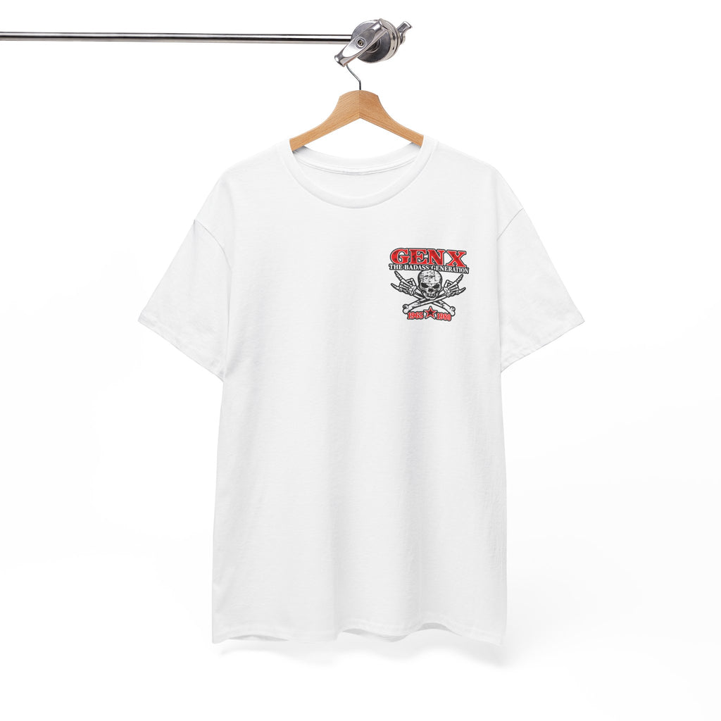 Gen X T‑Shirt — "The Badass Generation" Skull & Crossbones Retro Tee